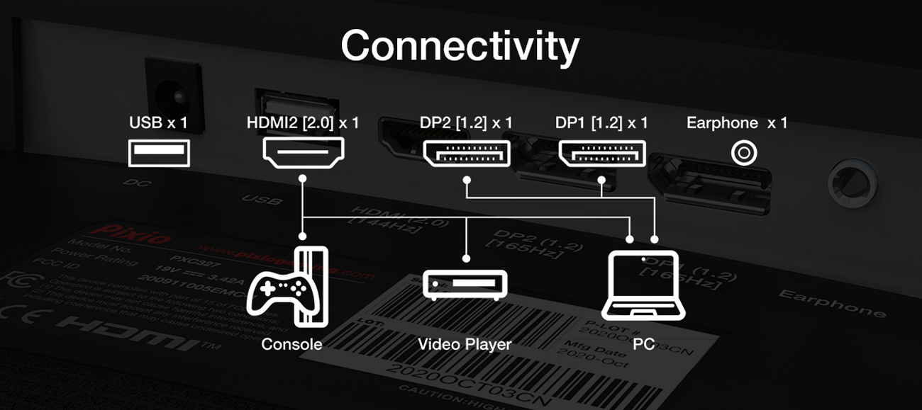 Pixio Gaming Monitorr
